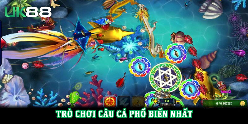 Những trò chơi bắn cá hot nhất tại nhà cái UK88